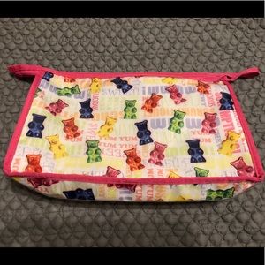 EUC i Scream Gummy Bear PVC Zip Pouch